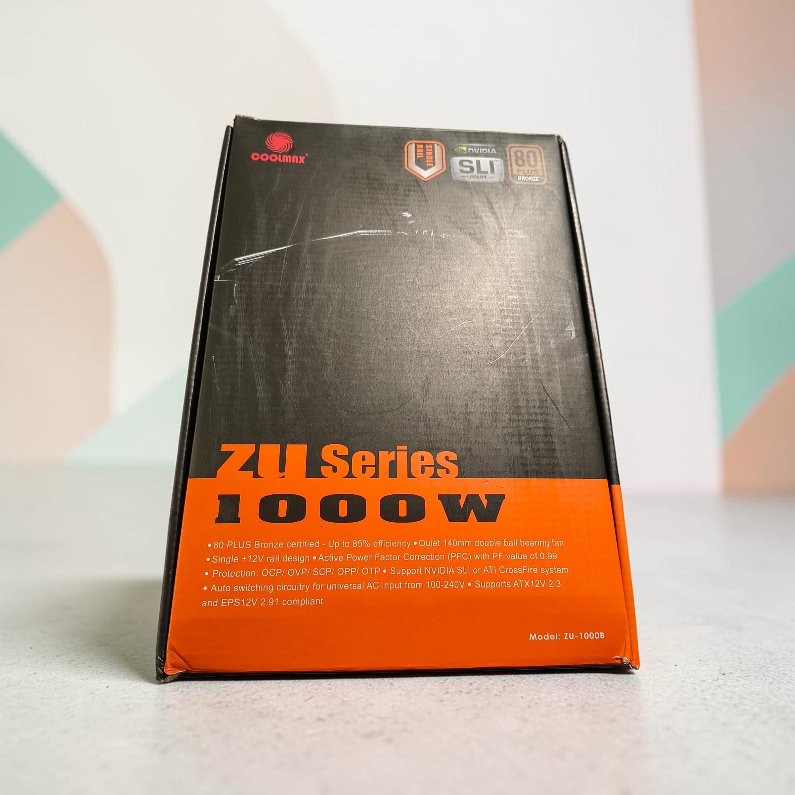 Bloc d'alimentation DeepCool / Zumax 1000W (ZU-1000B — Série ZU) ⚡